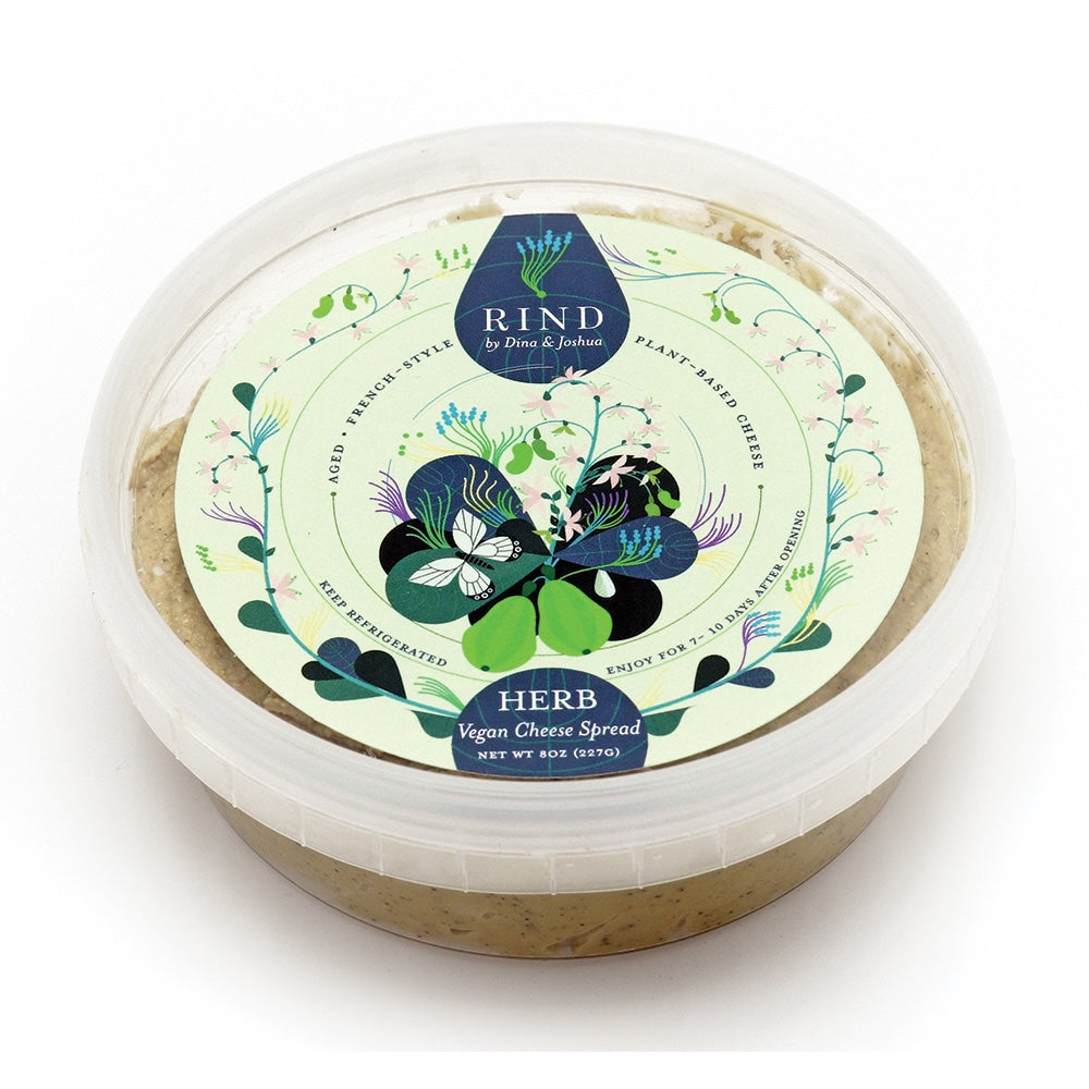 J Home Rind RIND Herb Provence Spread – Feasty Vegan