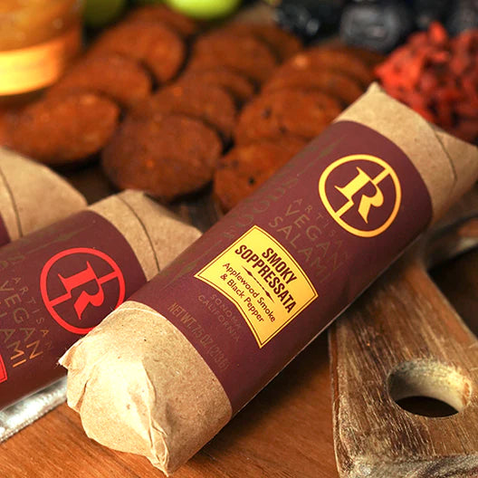Renegade Plant-Based Smoky Soppressata Salami – Feasty Vegan